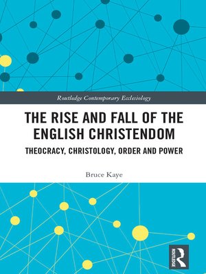 cover image of The Rise and Fall of the English Christendom
